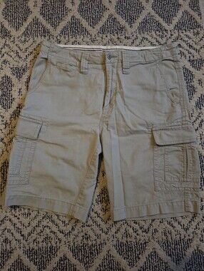 Daniel Cremieux Men's Cargo Shorts in Light Khaki